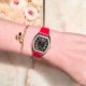 New Copy Cartier Ladies Watch SS Black Leather Band (5)_th.jpg